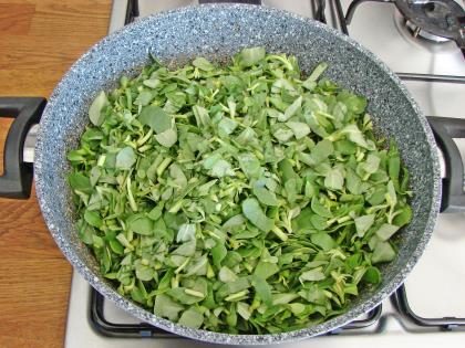 Nohutlu Semizotu Yemeği