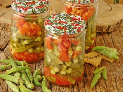 Çiğden Bamya Konservesi