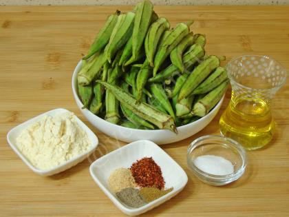 Fırında Bamya Kızartması