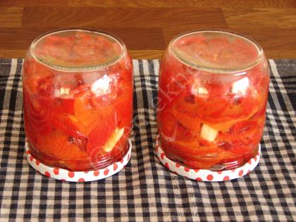 Kahvaltılık Kırmızı Biber Konservesi