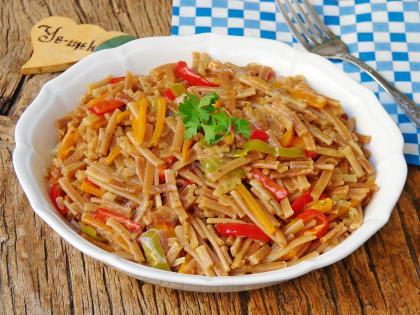 Sebzeli Erişte Pilavı