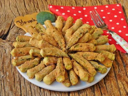 Yumurtalı Bamya Kızartması