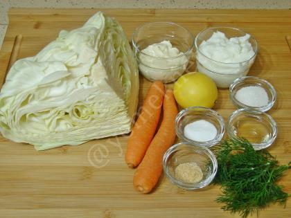 Beyaz Lahana Salatası