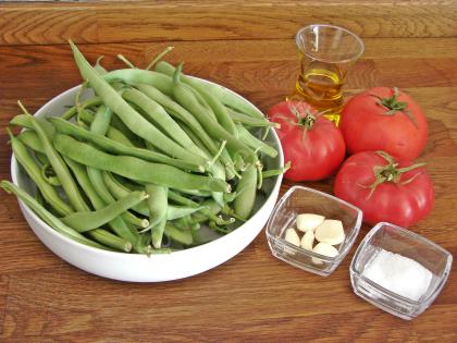 Domatesli Fasulye Kızartması