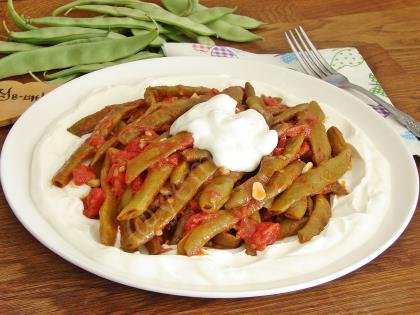 Domatesli Fasulye Kızartması