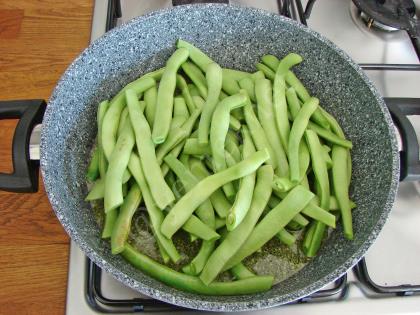 Domatesli Fasulye Kızartması