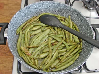 Domatesli Fasulye Kızartması