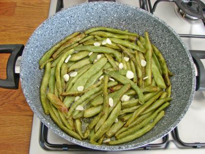 Domatesli Fasulye Kızartması