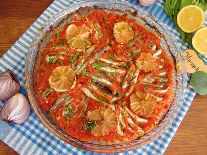 Fırında Hamsi Ekşilisi