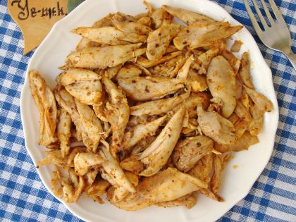 Haşlanmış Tavuk Kavurması