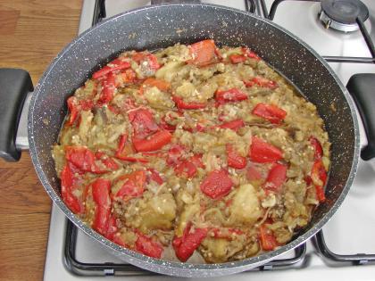 Közlenmiş Patlıcan Yemeği