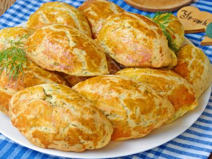 Pastane Usulü Dereotlu Poğaça