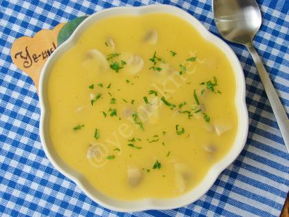 Patatesli Mantar Çorbası