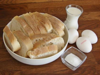 Sütlü Yumurtalı Ekmek Kızartması