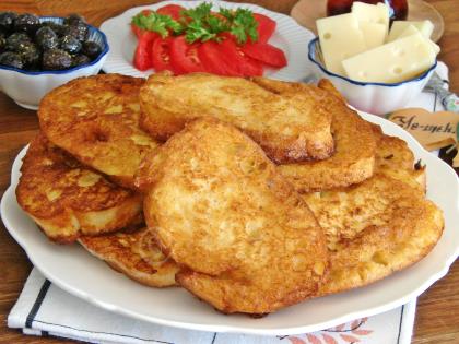 Sütlü Yumurtalı Ekmek Kızartması