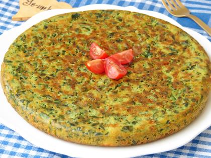 Yufkasız Ispanaklı Börek