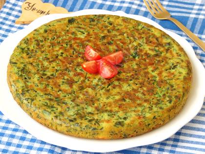 Yufkasız Ispanaklı Börek