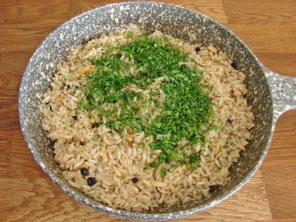 Zeytinyağlı Dolma İç Harcı