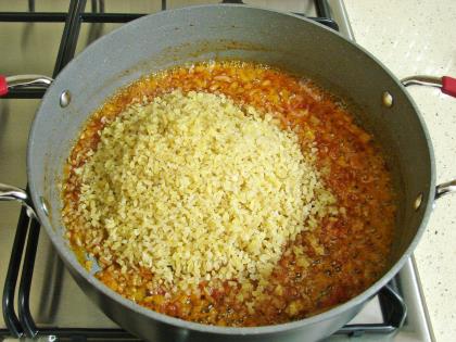 Maş Fasulyeli Bulgur Pilavı