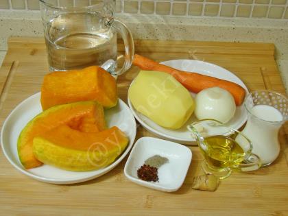 Fırınlanmış Bal Kabağı Çorbası