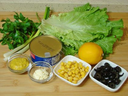 Hardallı Ton Balığı Salatası