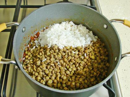 Pirinçli Mercimek Yemeği