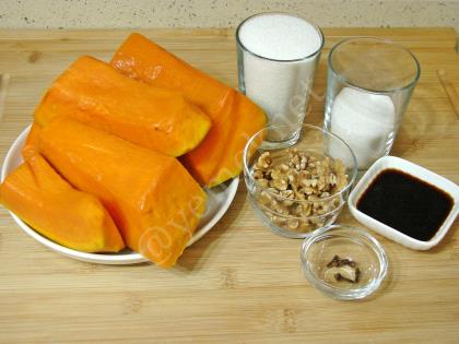 Cevizli Bal Kabağı Tatlısı