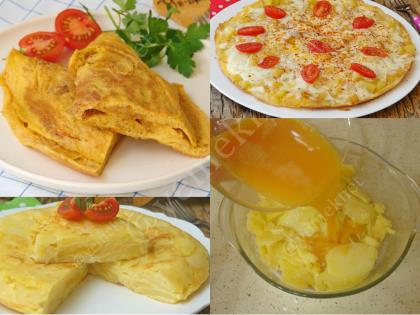 Omlet Tarifleri : Ezber Bozan 10 Değişik Omlet Tarifi