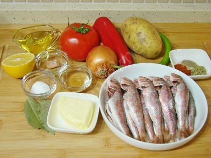 Fırında Tekir Balığı