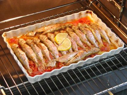 Fırında Tekir Balığı