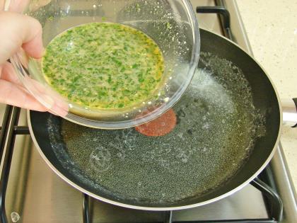 Maydanozlu Omlet