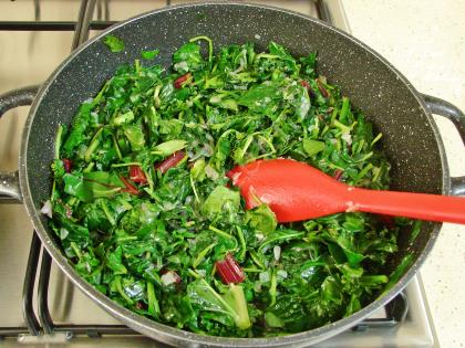 Yoğurtlu Ot Kavurması