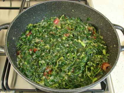 Yoğurtlu Ot Kavurması