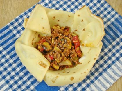 Kıymalı Bohça Kebabı