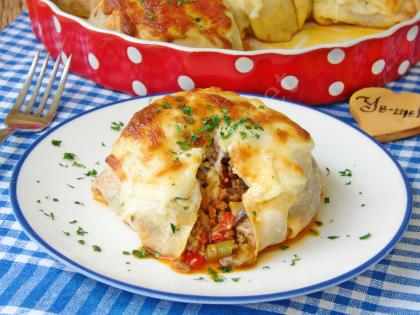 Kıymalı Bohça Kebabı