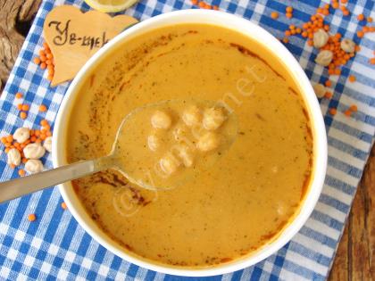 Nohutlu Mercimek Çorbası