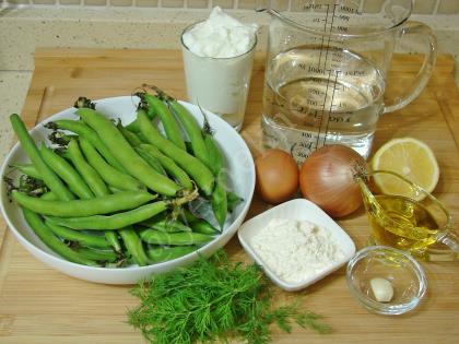 Taze Bakla Çorbası