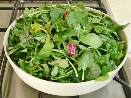 Yumurtalı Ot Kavurması