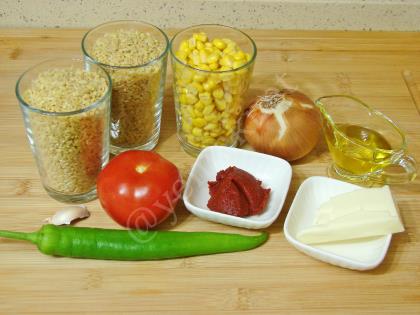 Mısırlı Bulgur Pilavı