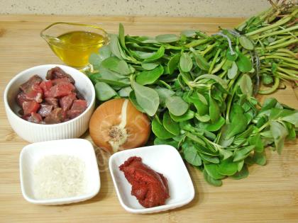 Etli Semizotu Yemeği