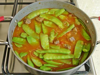 Etli Sultani Bezelye Yemeği