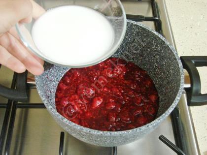 Frambuazlı Muhallebi