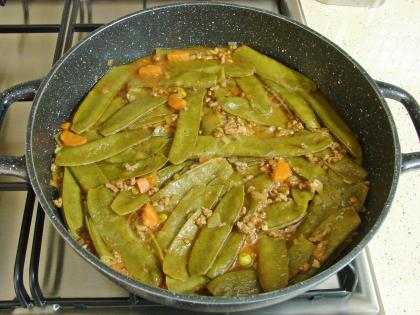 Kıymalı Sultani Bezelye Yemeği