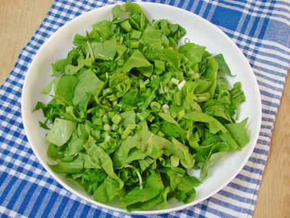 Peynirli Roka Salatası