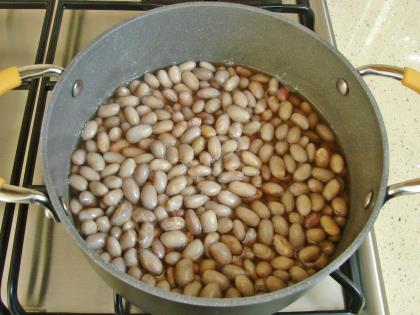 Tavuklu Barbunya Yemeği