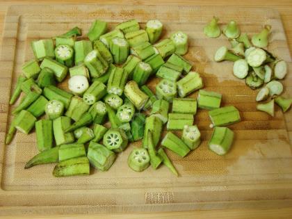 Fırında Çıtır Bamya