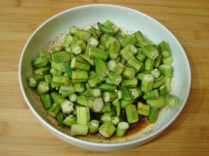 Fırında Çıtır Bamya