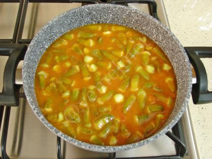 Bamya Çorbası