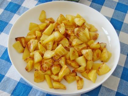 Fırınlanmış Patates Salatası