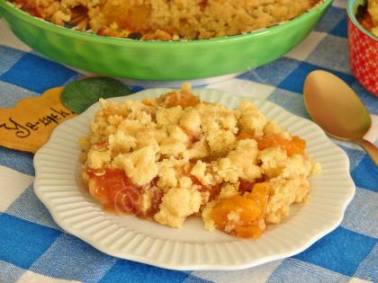 Şeftalili Crumble